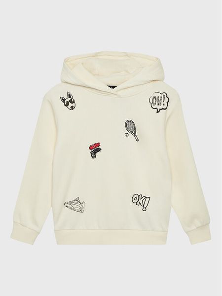 Fila Bluza Bakersield FAK0092 Beżowy Regular Fit. Brązowe bluzy dla chłopców Fila, bez wzorów, z bawełny, bez ramiączek, bez kaptura. Za 199.99 zł.