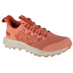 Buty Helly Hansen Featherswift Trail W 11787-058 różowe. Czerwone obuwie sportowe damskie bez wzorów, z materiału, do biegania. Za 451.71 zł.