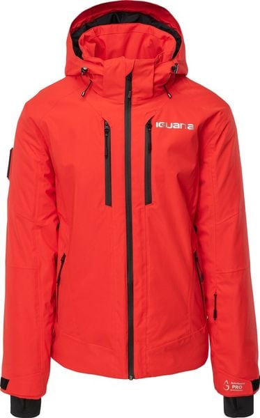 Męska Kurtka Ocieplana Proslope Jacket dark grey melange rozmiar XL. Szare kurtki męskie IGUANA, m, bez wzorów, bez kaptura. Za 1,732.03 zł.