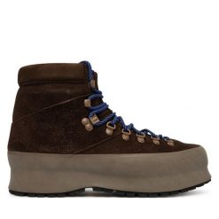 Trzewiki Diemme. Brązowe botki męskie Diemme, bez wzorów, bez zapięcia. Za 2,389.00 zł.