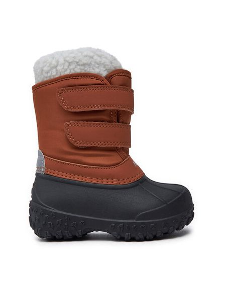 Reima Śniegowce Konkari 5400148A Brązowy. Brązowe buty zimowe chłopięce Reima, bez wzorów, z materiału, bez zapięcia. Za 279.99 zł.