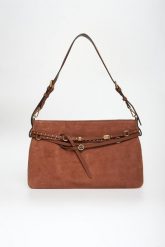 Torebka zamszowa Belt Bag Big PINKO. Plecaki damskie Pinko, bez wzorów, z zamszu. Za 2,209.00 zł.