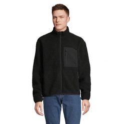Kamizelka Unisex Dla Dorosłych Fury Sherpa. Czarne bluzy męskie SOL'S, m, bez wzorów, bez kaptura. Za 231.99 zł.