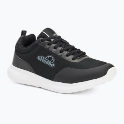 Buty damskie Ellesse Dicky. Czarne obuwie sportowe damskie Ellesse, bez wzorów, z materiału. Za 83.99 zł.