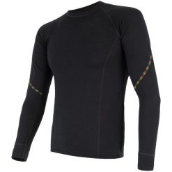 Sensor Koszulka Termoaktywna Z Długim Rękawem Merino Air M Black M. Koszulki sportowe męskie marki Sensor. W wyprzedaży za 199.00 zł.