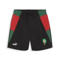 Męskie spodenki piłkarskie FRMF PUMA Black Vine For All Time Red Green. Czarne krótkie spodenki sportowe męskie Puma, m, bez wzorów, do piłki nożnej. Za 212.55 zł.