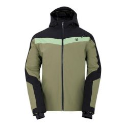 Męska Kurtka Narciarska Eagle II. Czarne kurtki męskie Dare 2b, na zimę, m, bez wzorów, sportowe, bez kaptura. Za 526.99 zł.