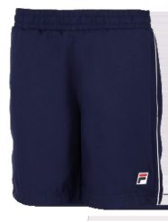 Spodnie do tenisa męskie Fila FBM2110051500. Niebieskie spodnie sportowe męskie Fila, m, bez wzorów, z materiału, tenisowe. Za 308.00 zł.