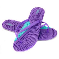 Japonki basenowe damskie Aqua Speed Bahama. Fioletowe skarpety damskie Aqua-Speed, bez wzorów. Za 44.99 zł.