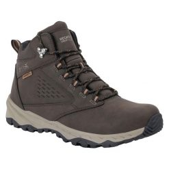 Męskie Wodoodporne Buty Do Chodzenia Amble. Czarne trekkingi męskie Regatta, trekkingowe. Za 273.99 zł.