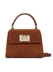 Furla Torebka 1927 WB00109 U10000 TCO00 Brązowy. Brązowe torebki do ręki damskie Furla, bez wzorów, ze skóry, bez dodatków. Za 1,779.00 zł.