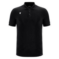 Polo Macron Athleisure SCE Lindos. Czarne koszulki sportowe męskie Macron, m, bez wzorów, bez kołnierzyka, bez ramiączek. W wyprzedaży za 220.80 zł.