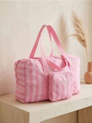 Duża torba podróżna składana w saszetkę - wielobarwny. Torby podróżne damskie Sinsay, bez wzorów, duże. Za 25.99 zł.