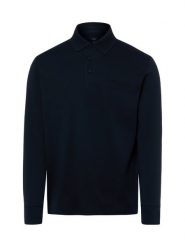 James koszulka polo z długim rękawem Mężczyźni Bawełna niebieski, S. Niebieskie bluzki z długim rękawem męskie James, m, bez wzorów, z bawełny, bez kołnierzyka. Za 179.95 zł.
