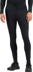Legginsy Odlo Tights X-ALP CARGO WINTER. Czarne legginsy sportowe męskie Odlo, l, bez wzorów, z elastanu, do biegania. Za 533.45 zł.