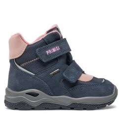 Śniegowce Primigi. Niebieskie śniegowce dziewczęce Primigi, z gore-texu, bez zapięcia. Za 369.99 zł.