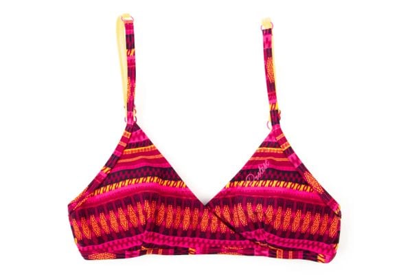 Góra od bikini Protest Lyla. Czerwone bikini damskie Protest, xs, bez wzorów. Za 52.64 zł.