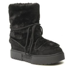 Śniegowce Jenny Fairy. Czarne kozaki damskie Jenny Fairy. Za 199.99 zł.