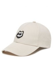 KARL LAGERFELD Czapka z daszkiem A2W33060 Beżowy. Brązowe czapki i kapelusze damskie KARL LAGERFELD, bez wzorów, z bawełny. Za 209.99 zł.