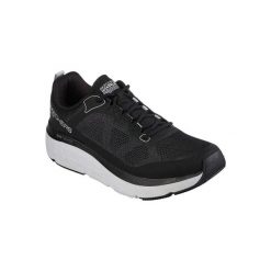 Buty do biegania męskie, Skechers Max Cushioning Delta. Czarne buty sportowe męskie Skechers, bez zapięcia, do biegania, Skechers Sport. Za 419.99 zł.