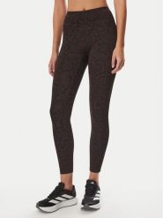 Adidas Legginsy Optime Primelift Snake KG0529 Brązowy. Brązowe legginsy damskie Adidas, xs, bez wzorów, na fitness i siłownię. Za 349.99 zł.