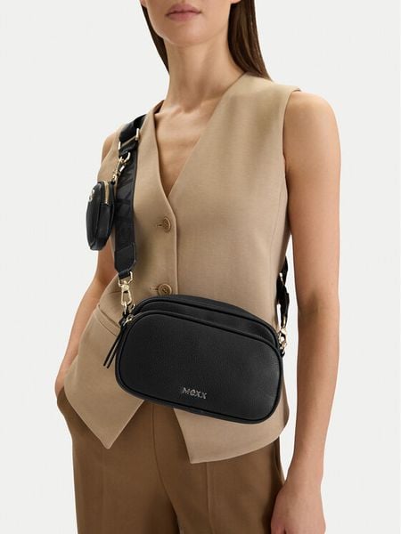 MEXX Torebka CEO-MEXX-X-002-07 Czarny. Czarne listonoszki damskie Mexx, bez wzorów, bez dodatków. Za 169.99 zł.