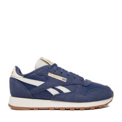 Sneakersy Reebok. Niebieskie trampki i tenisówki chłopięce Reebok, bez wzorów, bez zapięcia. Za 249.99 zł.