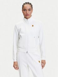 Nike Bluza Court Heritage Full Zip CV4701 Biały Regular Fit. Białe bluzy damskie Nike, l, bez wzorów, z syntetyku, bez kaptura. Za 359.99 zł.