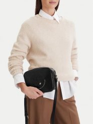 Beverly Hills Polo Club Torebka CEOWB-BHPC-L-002-09 Czarny. Czarne listonoszki damskie Beverly Hills Polo Club, bez wzorów, z materiału, bez dodatków. Za 149.99 zł.