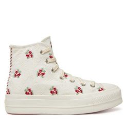 Trampki Converse. Białe trampki i tenisówki damskie Converse, bez wzorów, retro, bez zapięcia. Za 289.99 zł.