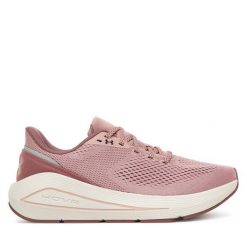 Buty do biegania Under Armour. Czerwone obuwie sportowe damskie Under Armour, bez wzorów, do biegania. Za 379.99 zł.