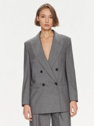 Boss Marynarka Jarmina 50505587 Szary Relaxed Fit. Szare żakiety damskie Boss, bez wzorów, z wełny. Za 1,259.00 zł.