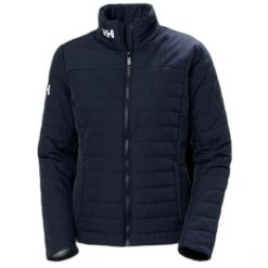 Kurtka damska Helly Hansen crew insulator 2.0. Niebieskie kurtki sportowe damskie Helly Hansen, s, bez wzorów, z syntetyku, bez kaptura, żeglarskie. Za 496.99 zł.
