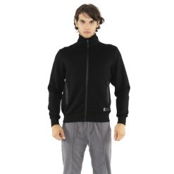 Leone 1947 Tech Herren-Winter-Neopren-Bluza Reißverschluss. Czarne bluzy sportowe męskie LEONE 1947 APPAREL, bez wzorów, z lycry, bez kaptura, na fitness i siłownię. W wyprzedaży za 235.76 zł.