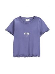 Coccodrillo T-Shirt WC5143205HGJ Niebieski Regular Fit. Niebieskie t-shirty i topy dla dziewczynek COCCODRILLO, bez wzorów, z bawełny, bez ramiączek. Za 29.99 zł.