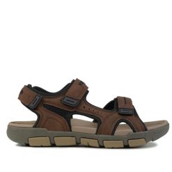 Sandały męskie sportowe Wrangler BUSTER SANDAL MEN LOW. Brązowe sandały męskie Wrangler, z materiału, z otwartym noskiem, bez zapięcia. Za 219.00 zł.