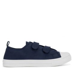 Trampki Action Boy. Niebieskie trampki i tenisówki chłopięce Action Boy, bez wzorów, bez zapięcia. Za 49.99 zł.