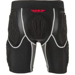 Szorty kompresyjne Fly Racing Barricade. Czarne szorty męskie FLY RACING, s, bez wzorów. Za 213.50 zł.