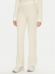 American Vintage Spodnie dzianinowe Blimy BLI05AH24 Écru Straight Fit. Spodnie materiałowe damskie American Vintage, m, bez wzorów, z dzianiny. Za 569.99 zł.
