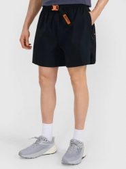 SPODENKI MĘSKIE 4F CASUAL TSHOM533 KRÓTKIE KOLOR CZARNY. Czarne krótkie spodenki sportowe męskie 4f, l, bez wzorów, z bawełny, do biegania. Za 129.99 zł.