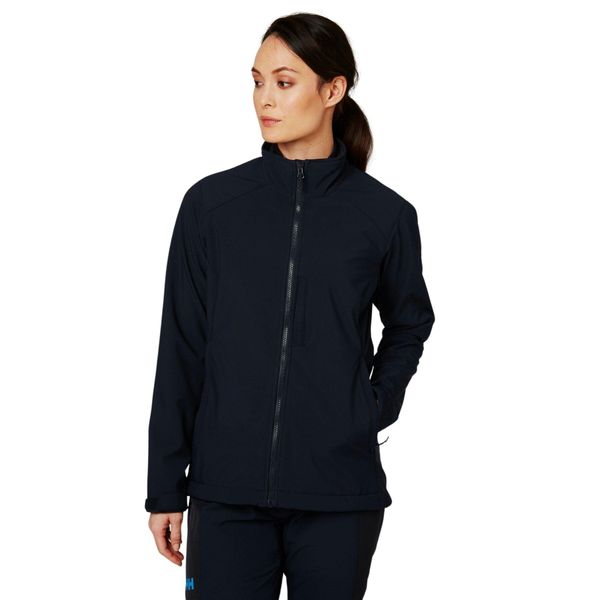 Kurtka uniwersalna damska Helly Hansen Paramont Softshell Jacket W. Niebieskie kurtki damskie Helly Hansen, l, bez wzorów, z softshellu, bez kaptura, trekkingowe. Za 725.00 zł.