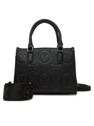 Valentino Torebka Samba Re VBS8ZG04 Czarny. Czarne torebki do ręki damskie Valentino, bez wzorów, ze skóry, bez dodatków. Za 569.99 zł.