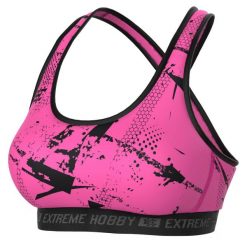 Stanik sportowy fitness siłownia MMA EXTREME HOBBY NEO. Czerwone obuwie sportowe damskie EXTREME HOBBY, bez wzorów, z elastanu, na fitness i siłownię. Za 139.00 zł.