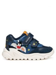 Geox Sneakersy B Ciufciuf Boy B665RA 05422 C4002 M Granatowy. Niebieskie buty sportowe chłopięce Geox, bez wzorów, ze skóry, bez zapięcia. Za 229.99 zł.