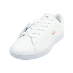 Damskie Skórzane Buty Sportowe Carnaby. Białe obuwie sportowe damskie Lacoste, bez wzorów, z materiału. Za 549.99 zł.