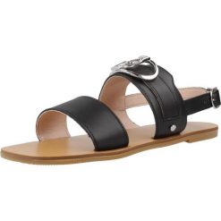 Sandały LIU-JO SA4123 P010 SABA Czarny. Czarne obuwie sportowe damskie Liu Jo, bez wzorów, ze skóry, trekkingowe. Za 453.99 zł.
