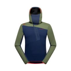 Bluza z kapturem La Sportiva Big Wall. Niebieskie bluzy męskie La Sportiva, l, bez wzorów, z elastanu, z kapturem. Za 690.90 zł.