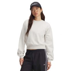 Bluza Under Armour Ua Icon Vida Flc Crew Damskie. Białe bluzy sportowe damskie Under Armour, s, bez wzorów, z bawełny, bez kaptura. Za 356.99 zł.