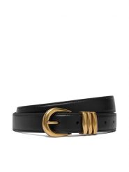 LAUREN RALPH LAUREN Pasek 412P15696001 Czarny. Czarne paski damskie Lauren Ralph Lauren, bez wzorów, ze skóry. Za 519.99 zł.