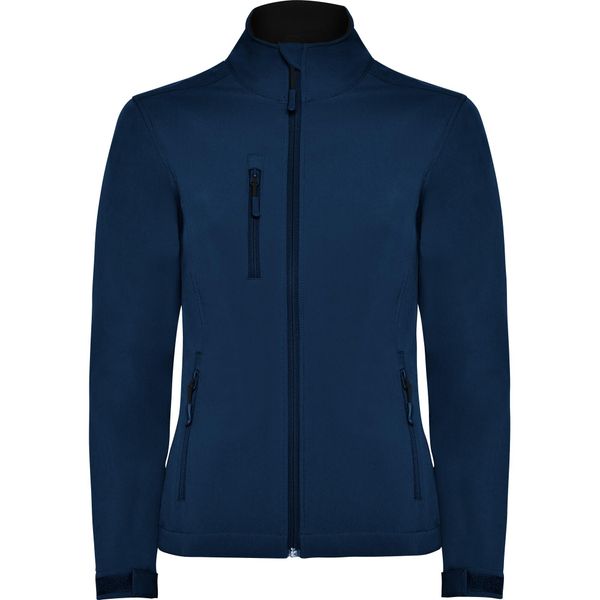 Damska Kurtka Soft Shell Nebraska. Niebieskie kurtki damskie ROLY, xl, bez wzorów, bez kaptura. Za 151.99 zł.